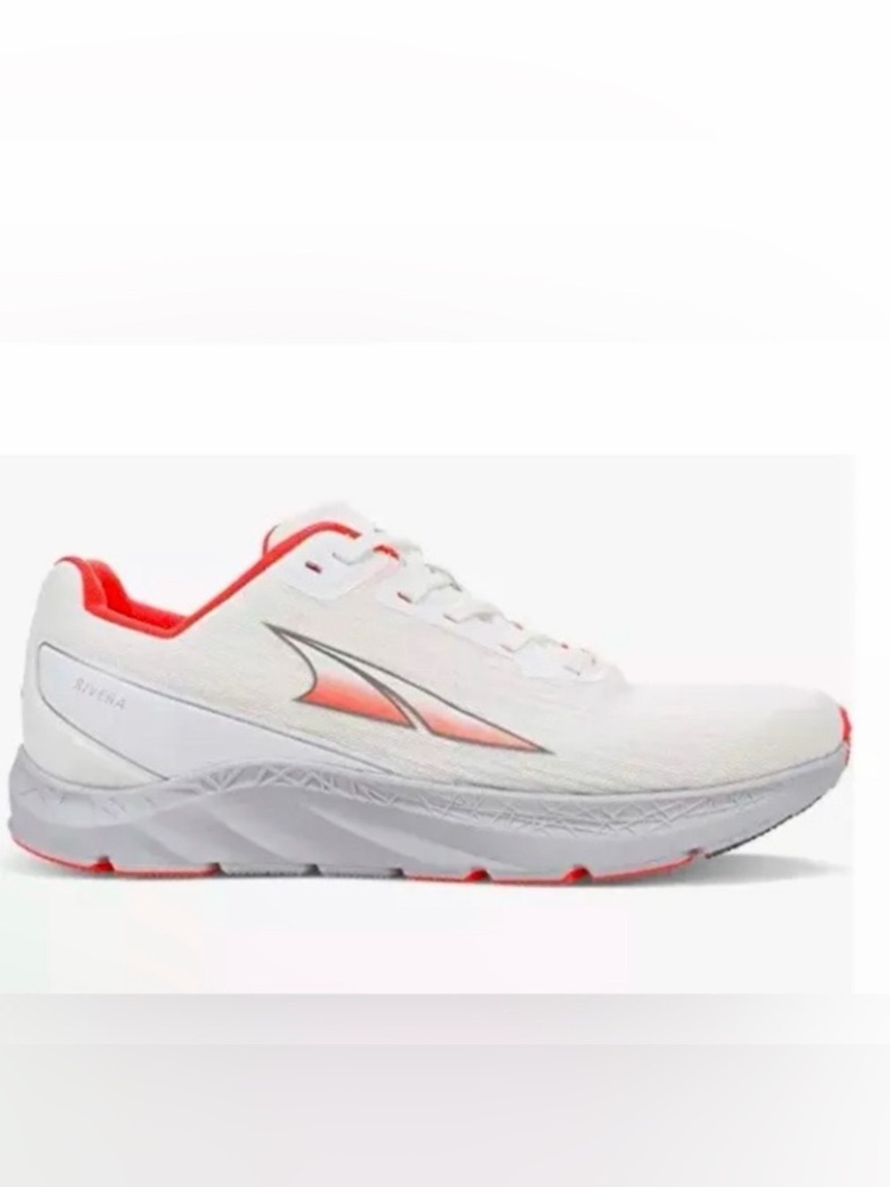 Altra Rivera Women's Running Shoe - White with Coral Accents